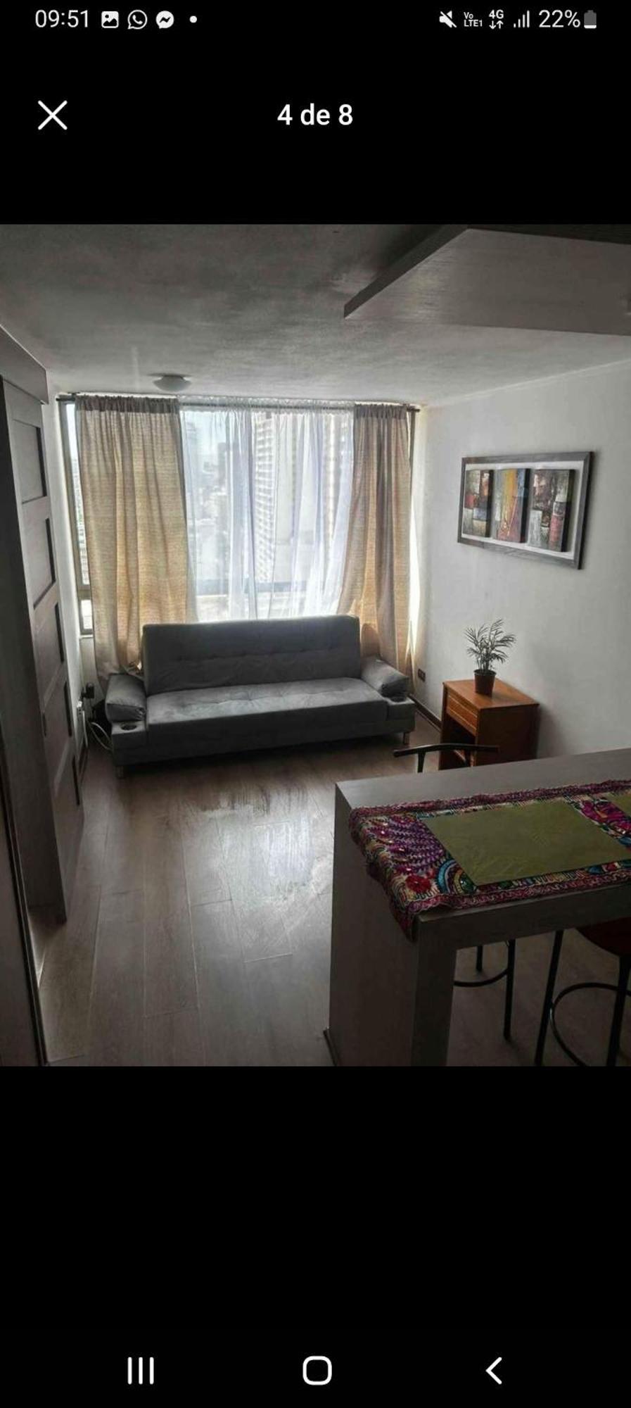 Apartamento Stgo Centro Un 2 Ambientes